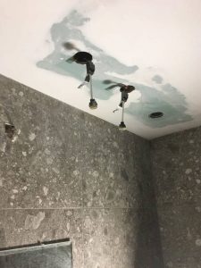 Douche badkamer schilderen Vlaams-Brabant voor