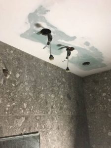 Douche badkamer schilderen Vlaams-Brabant voor